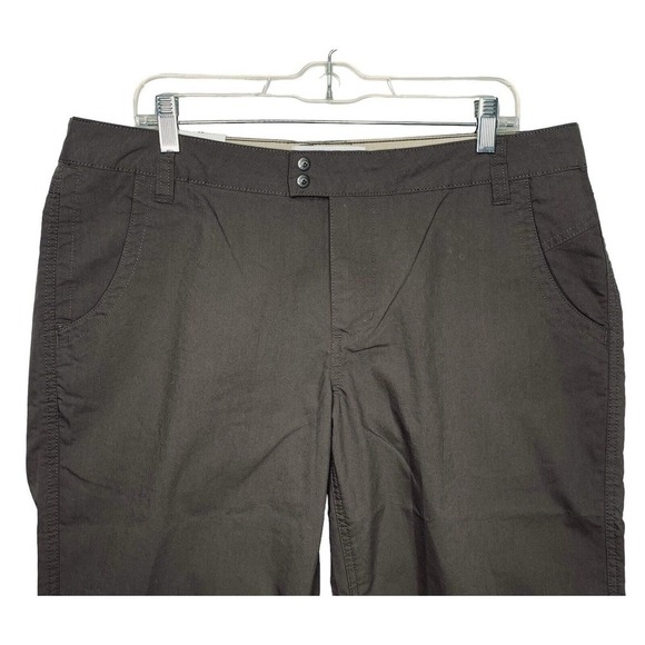 Mountain Khakis Stretch Poplin Pants Womens Size 16 Tall Terra Brown NWT $80 - Picture 3 of 13